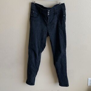 H+H by Harmony & HAVOC- Black Stretch Skinny Jeans high waisted size 12